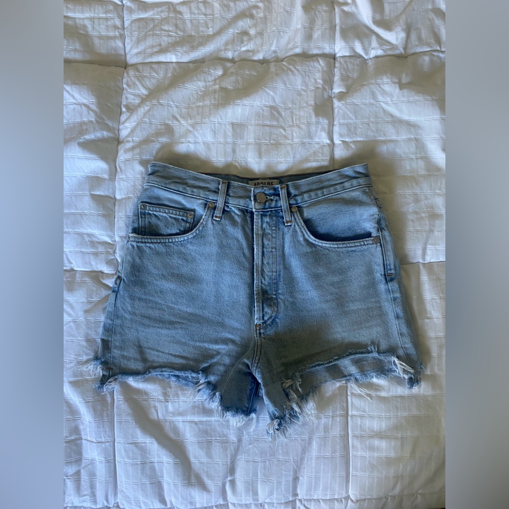 Agolde dee cut offs
